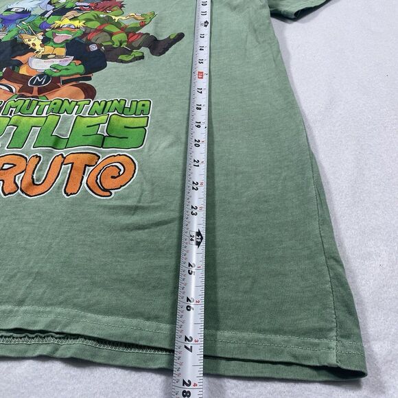 Teenage Mutant Ninja Turtles Naruto Raphael as Gaara T-Shirt Men Size XL Shrunk - Picture 3 of 4